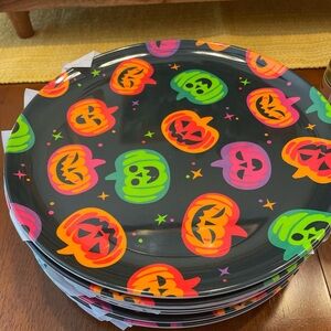 Halloween Pumpkin Party Plates 10”
